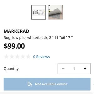 Off White Other Ikea X Virgil Abloh Off White Markerad Receipt